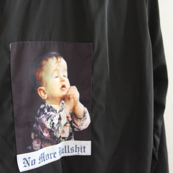 Please no more bullshit- bomber jacket - Picture 1 of 4